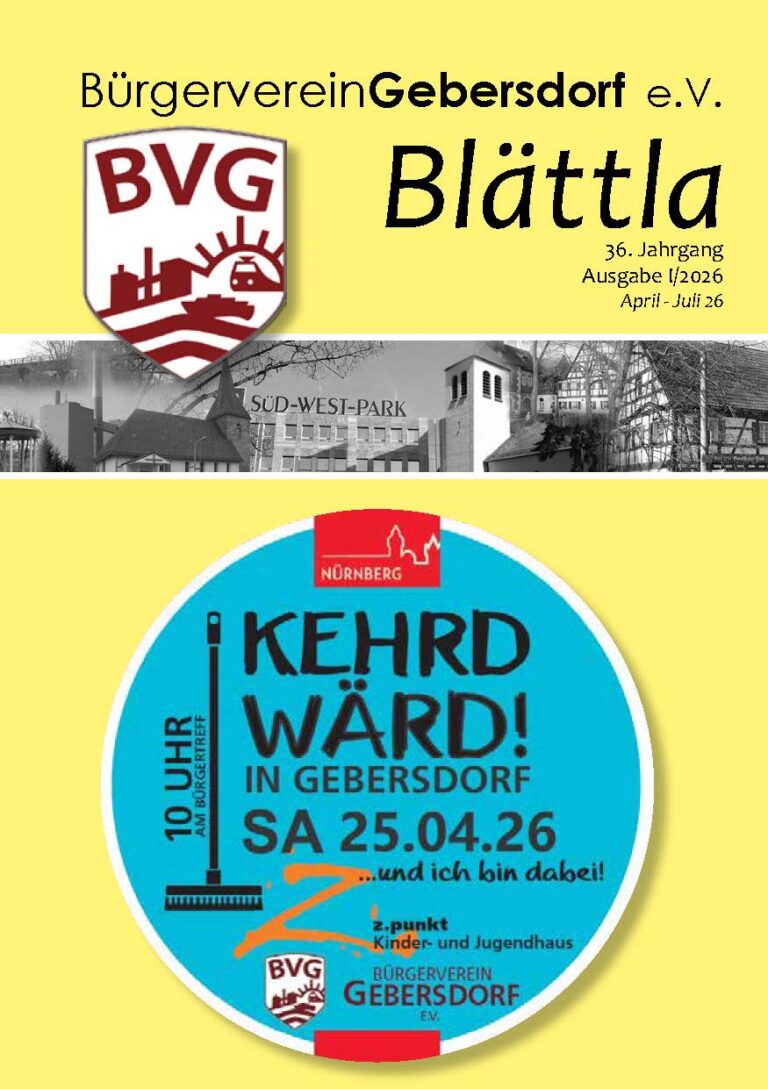 Aktuelles Blättla erschienen (01/2026)